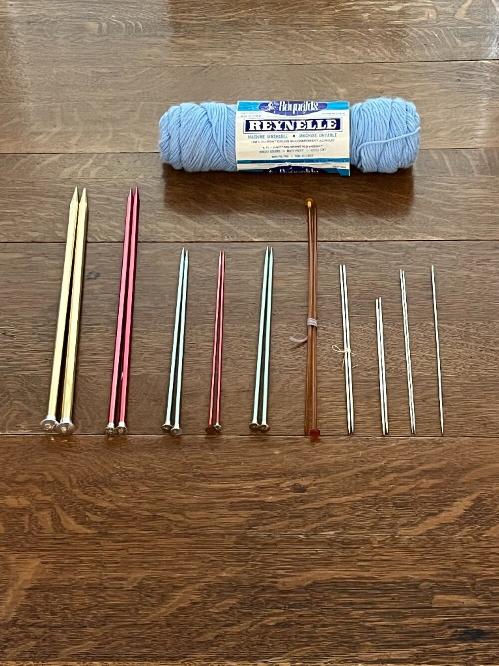 Knitting Needles and Yarn